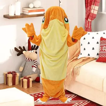 Loomade Tekk Armas merikotkas Dragon magamiskott Ühes Tükis Pidžaama Kodu Lapp Magab Teki Topp Pidžaama pet vahendid