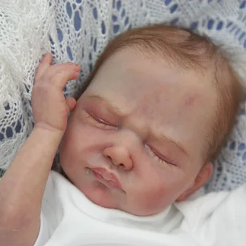 18Inch Uuestisündinud Nukk Kit LEONOR Soft Touch DIY Nukk Osad Lapiga Keha Magab Beebi komplekt molde bebê reborn