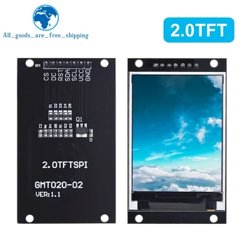2.0-tolline TFT-Ekraan OLED LCD Sõita IC ST7789V 240RGBx320 Dot-Matrix SPI Liidese Arduio Värviline LCD Ekraan Moodul