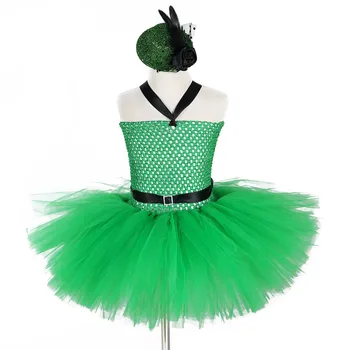 Iirimaa Päev Leprechaun Cosplay Roheline mull kleit, Kostüüm Halloween Grupi Tulemuslikkust Ülikond poiss