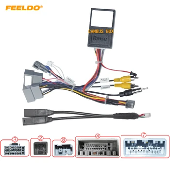 FEELDO Auto 16PIN Android Raadio Power Cable Adapter With Canbus Kasti Honda CRV-Civic (2021) Audio DVD Mängija Juhtmestik
