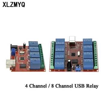 5V 12V Programmeeritav Relee Moodul 4 Channel / 8 Channel USB-Programmeeritav ULN2803 Relee Juhi Kiip Arduino Smart Home